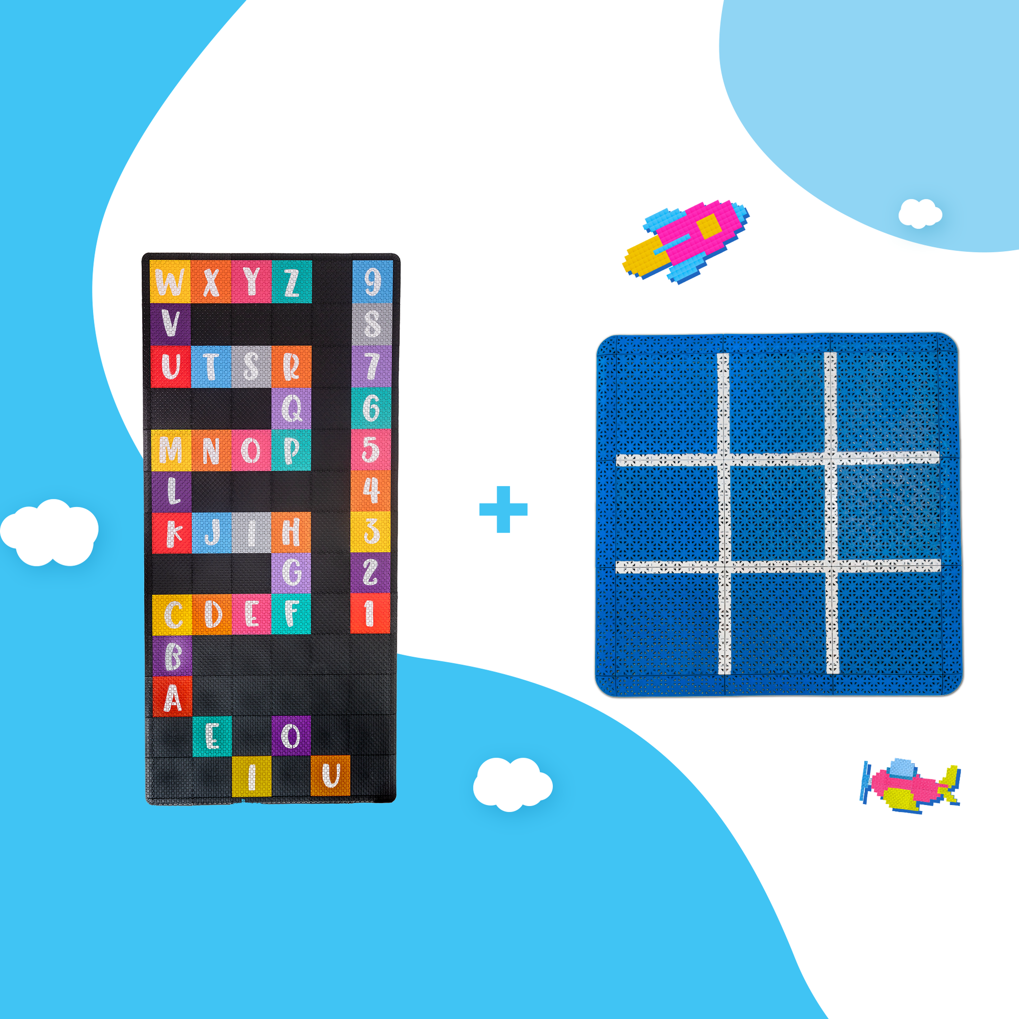 Combo Jogo da Velha + ABC & Números