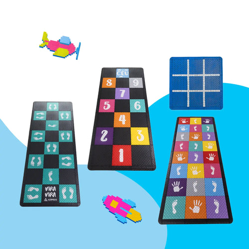 Combo Volta ás Aulas 4 Brincadeiras ToyFloor