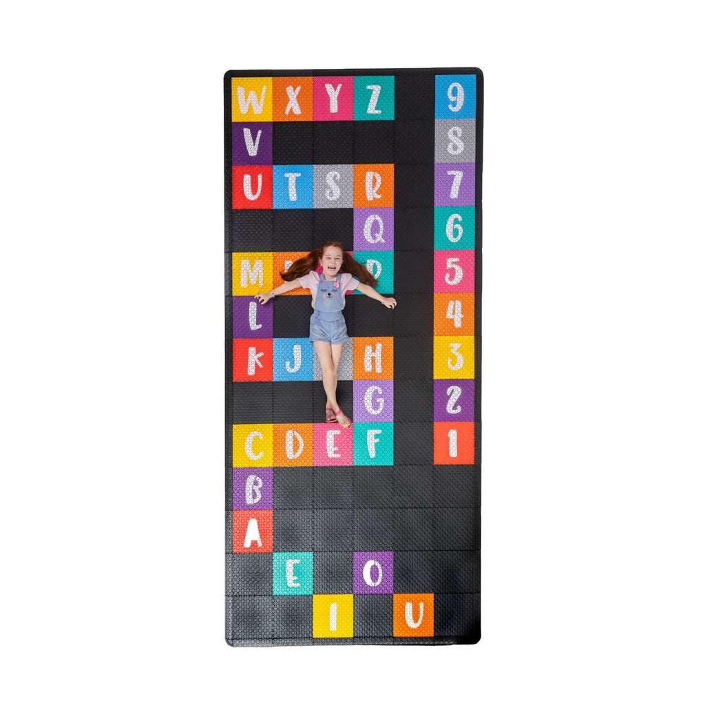 piso modular alfabeto / tapete números e letras / alfabeto gigante / tapete aprendizagem / piso educativo infantil / brinquedo didático