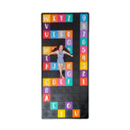 piso modular alfabeto / tapete números e letras / alfabeto gigante / tapete aprendizagem / piso educativo infantil / brinquedo didático