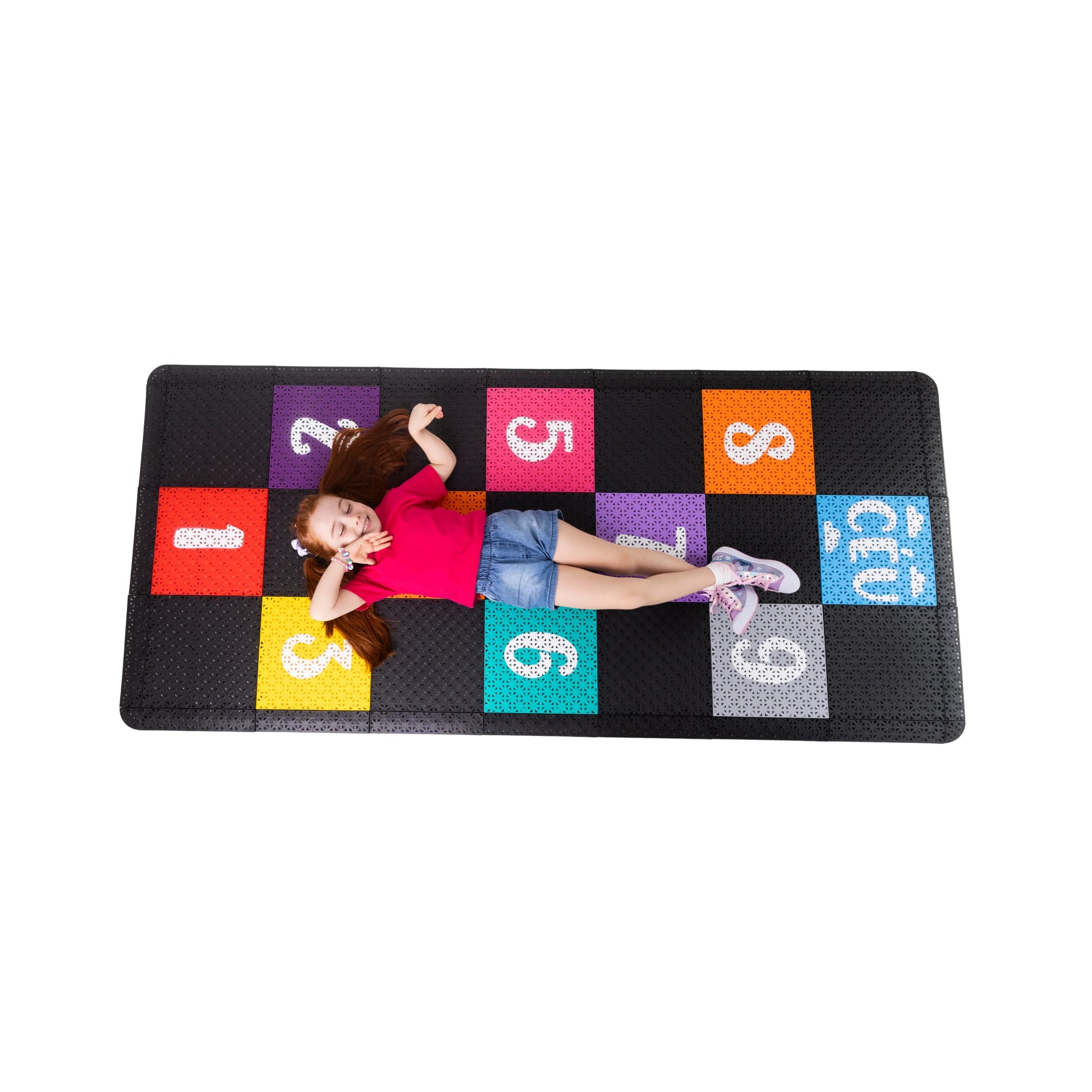 amarelinha modular / amarelinha de piso / amarelinha gigante / jogo de pular coordenação / brincadeira amarelinha escola