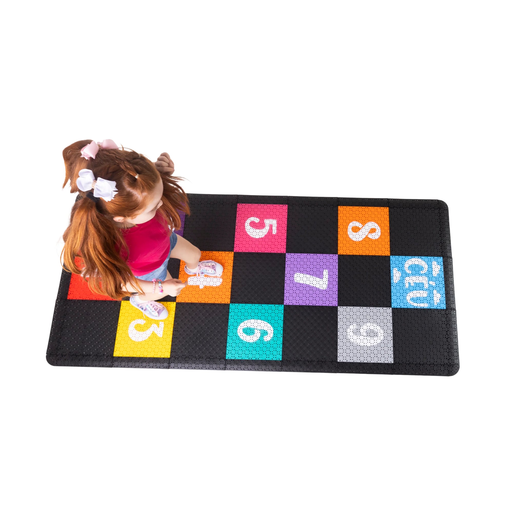 amarelinha modular / amarelinha de piso / amarelinha gigante / jogo de pular coordenação / brincadeira amarelinha escola