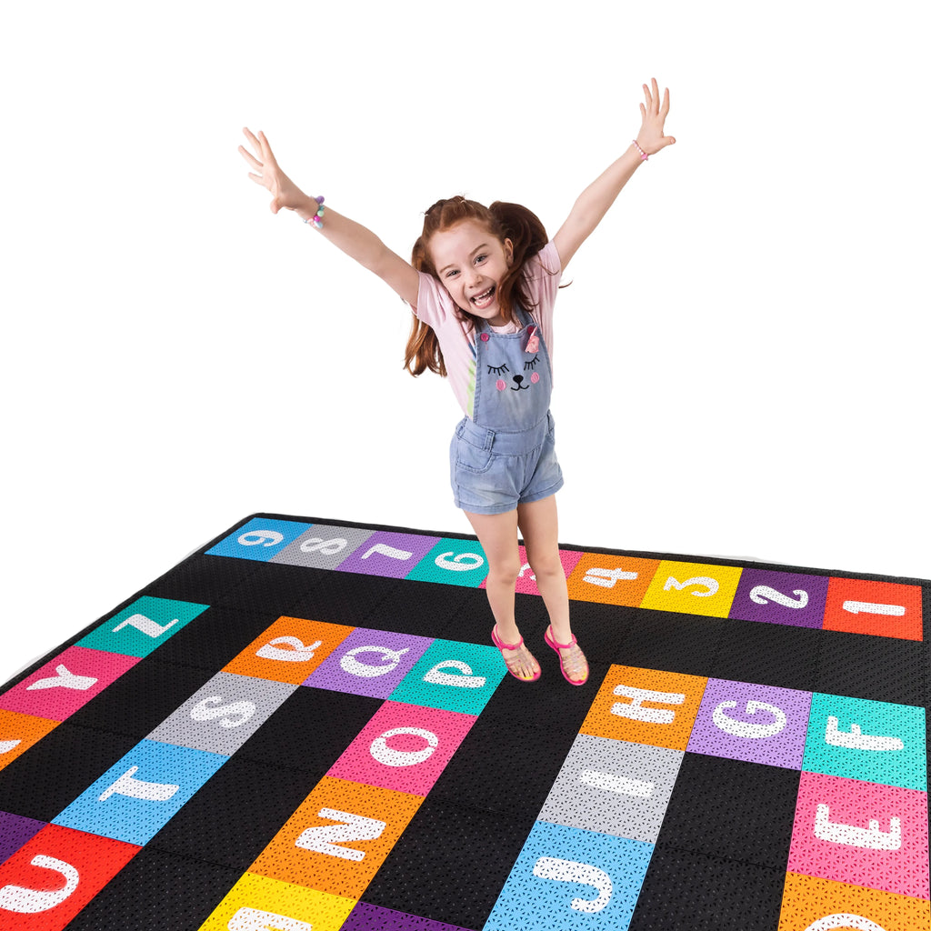 piso modular alfabeto / tapete números e letras / alfabeto gigante / tapete aprendizagem / piso educativo infantil / brinquedo didático