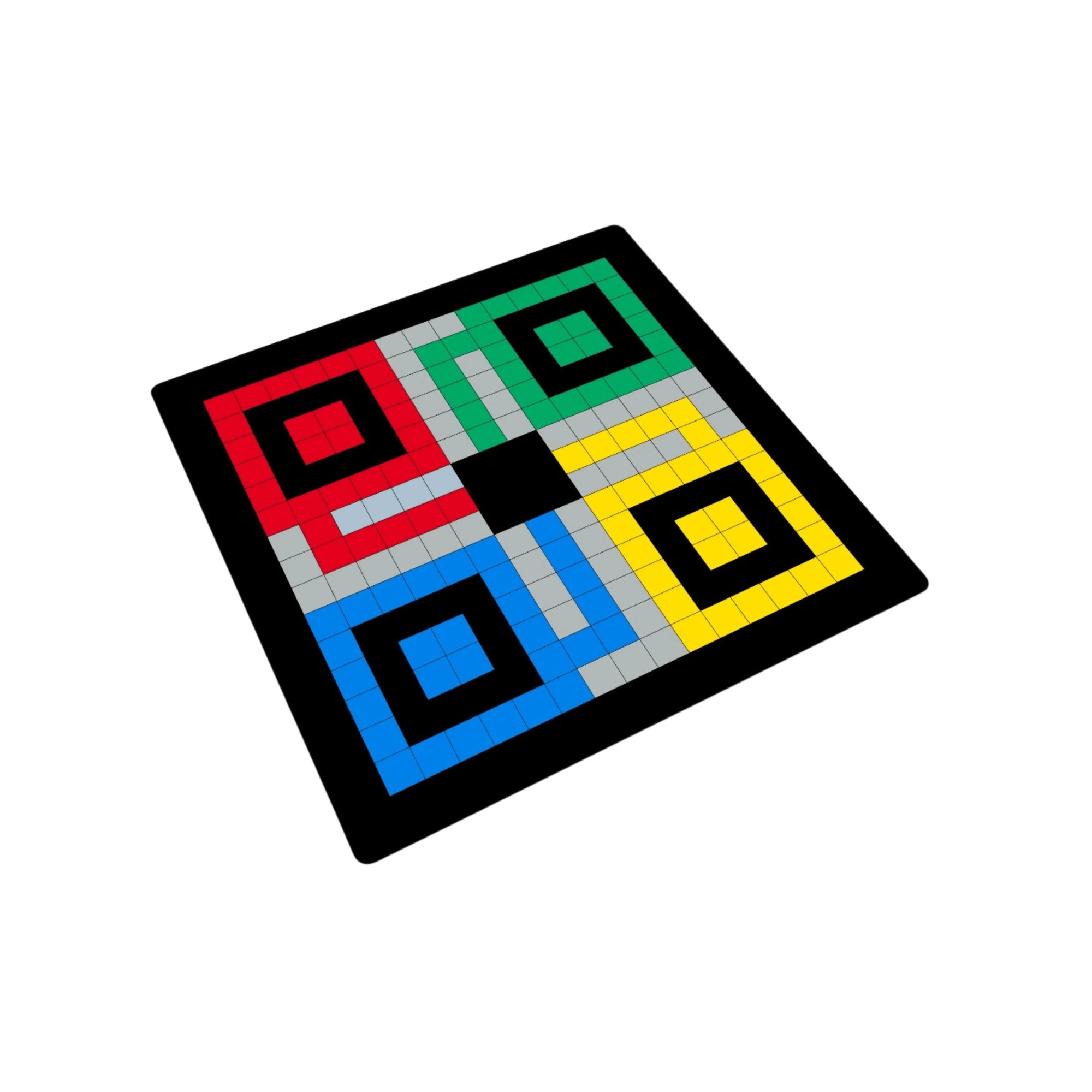 tabuleiro ludo gigante / jogo ludo modular / ludo para área externa / jogo familiar gigante