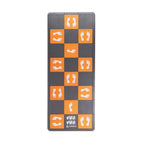 	jogo de lateralidade / piso modular vira vira / brincadeira coordenação motora / circuito motor infantil / tapete agilidade