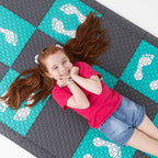 	jogo de lateralidade / piso modular vira vira / brincadeira coordenação motora / circuito motor infantil / tapete agilidade