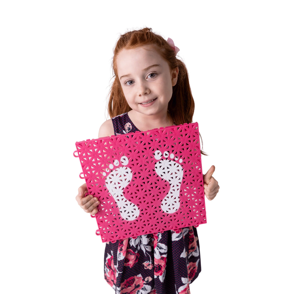 	jogo de lateralidade / piso modular vira vira / brincadeira coordenação motora / circuito motor infantil / tapete agilidade