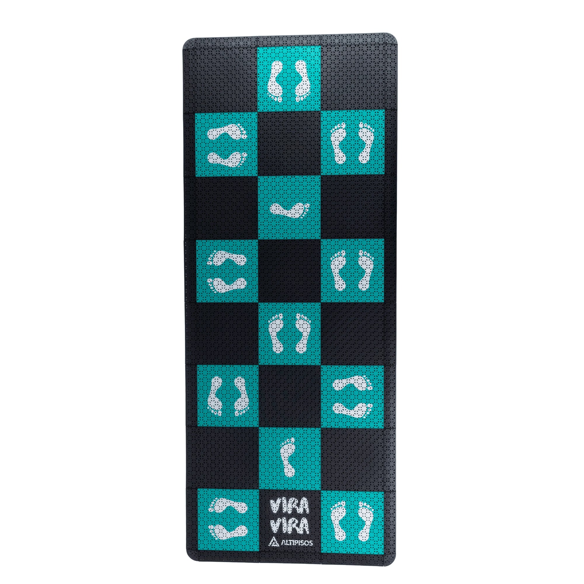 	jogo de lateralidade / piso modular vira vira / brincadeira coordenação motora / circuito motor infantil / tapete agilidade